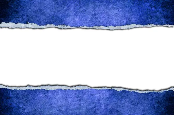Sininen kortti revitty — kuvapankkivalokuva