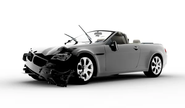 Ongeval auto — Stockfoto