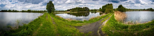 Landsbygden panorama — Stockfoto
