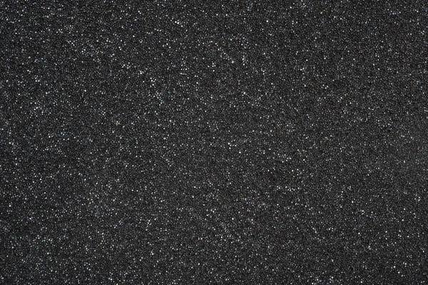 Black foamed plastic — Stock Photo, Image