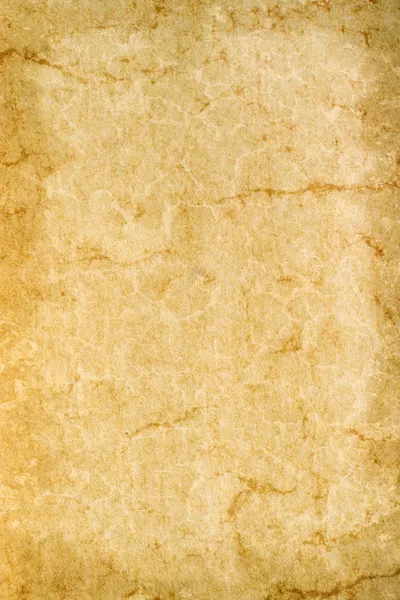 Grungy oud verdwenen geel papier — Stockfoto