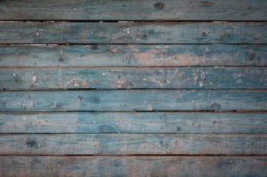 Old blue wooden wall clipart