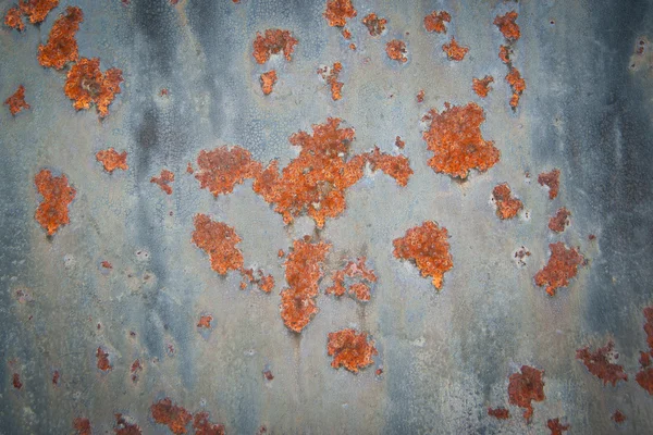 Blue rusted metal surface — Stock Photo, Image