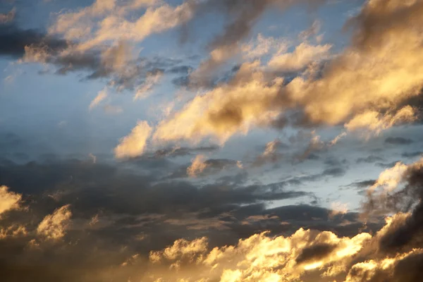 stock image Dramatic sky in the evening