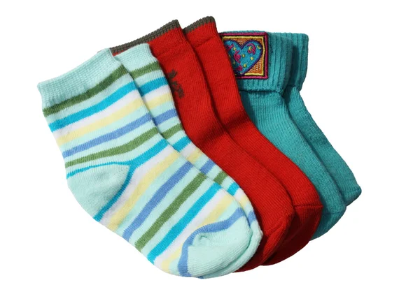 Шкарпетки дитячі — стокове фото