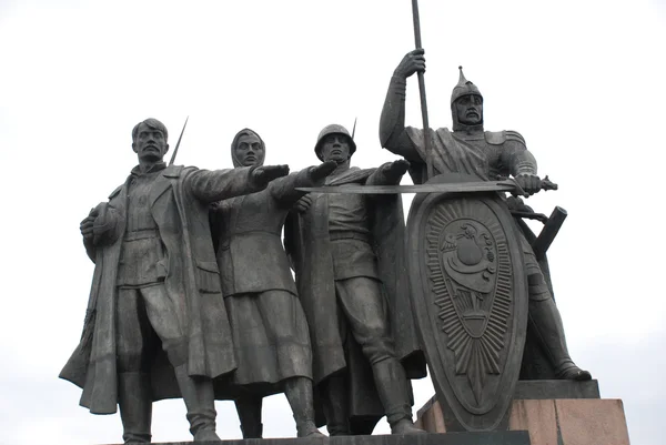 Monument over den berømte Ukranian – stockfoto
