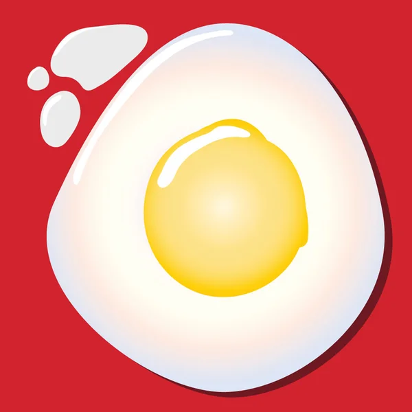 Stekt ägg — Gratis stockfoto