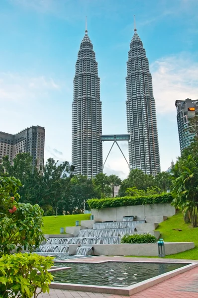 The towers in Kuala Lumpur — Stock Photo, Image