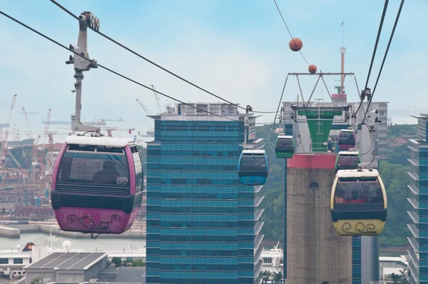 stock image Cable car in Singapore