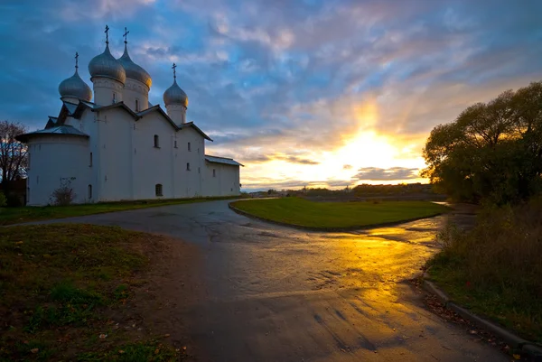 Gün batımında Kilisesi — Stok fotoğraf