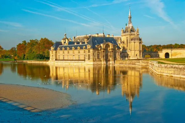 Шантільї Chateau de — стокове фото