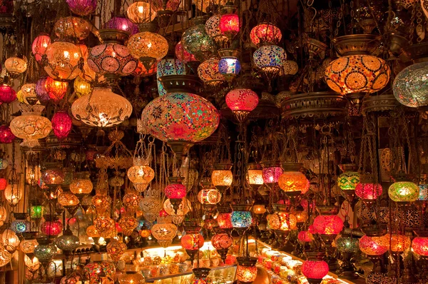 Turecká lampy — Stock fotografie