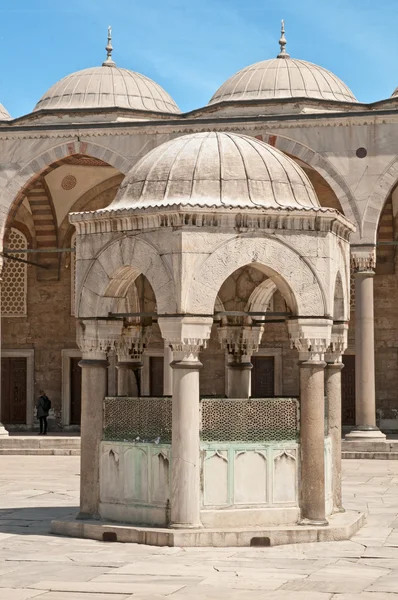 Cour de mosquée bleue — Photo