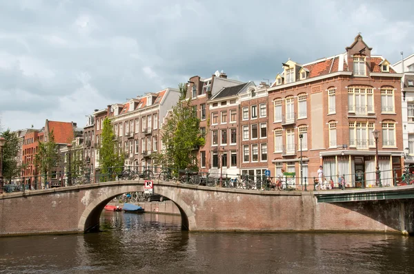 Amsterdam brug — Stockfoto