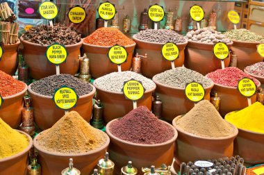 Spices bazaar clipart