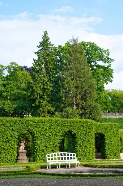 巴洛克式的庭院 — 图库照片