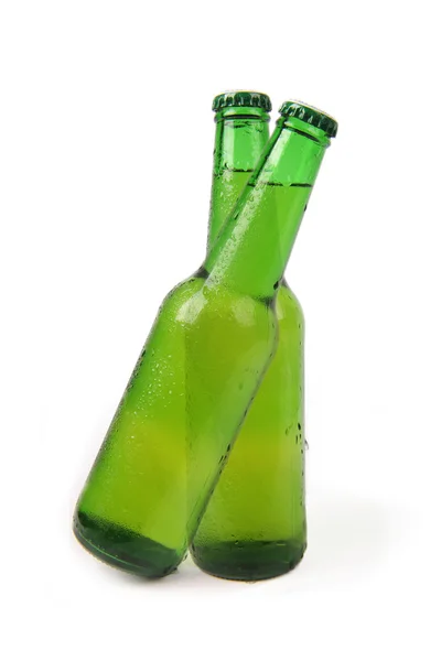 Two beer bottle — Stock Photo, Image