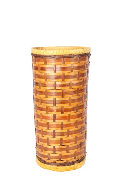 Bambusblumenvase — Stockfoto