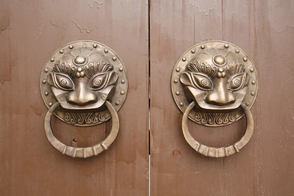 Κινεζική παλιά πόρτα — Φωτογραφία Αρχείου
