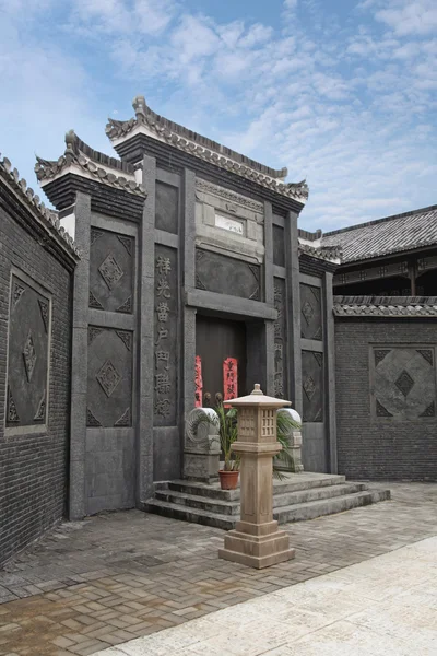 Kinesisk gammelt hus – stockfoto
