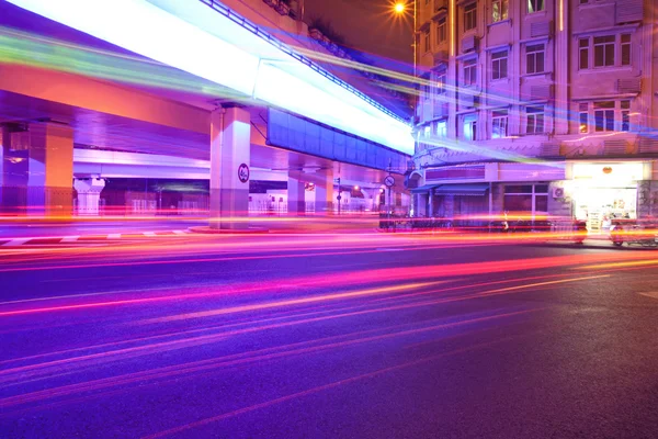 Światło trasy na autostradzie — Zdjęcie stockowe