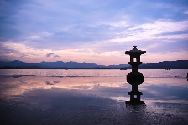 Lago oeste na China — Fotografia de Stock