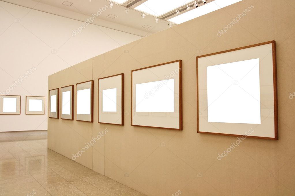 Empty display frames