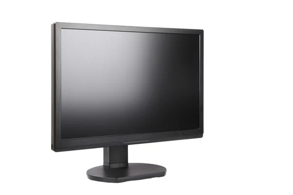 Schwarzer LCD-Monitor — Stockfoto