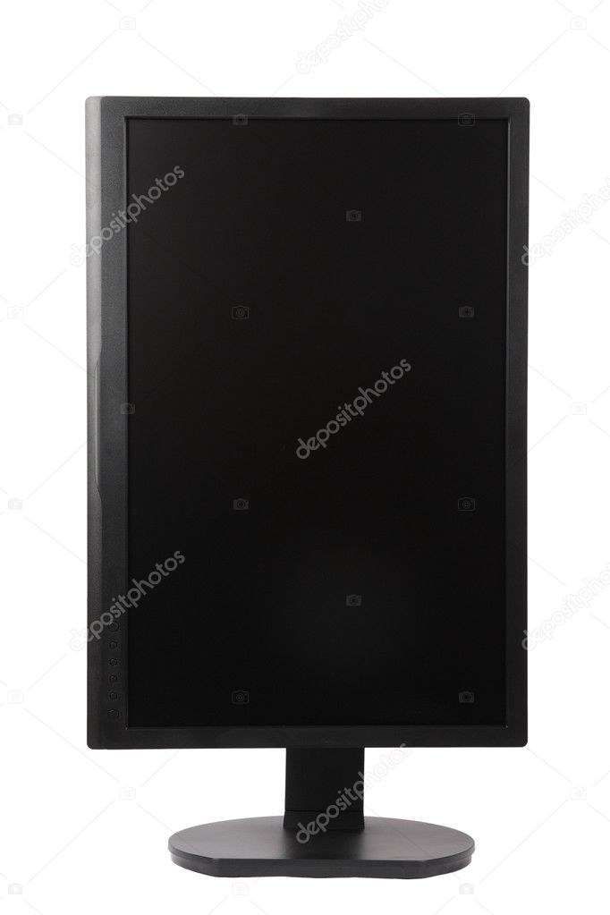Vertical computer lcd monitor