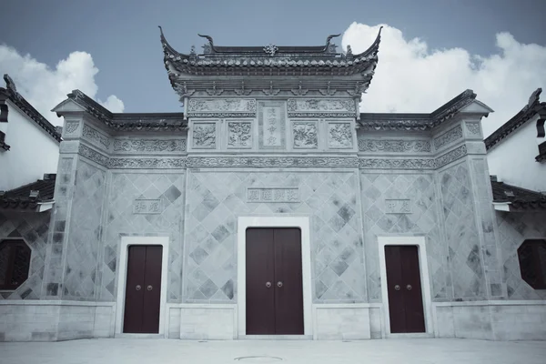 Kinesiska traditionella gatehouse — Stockfoto