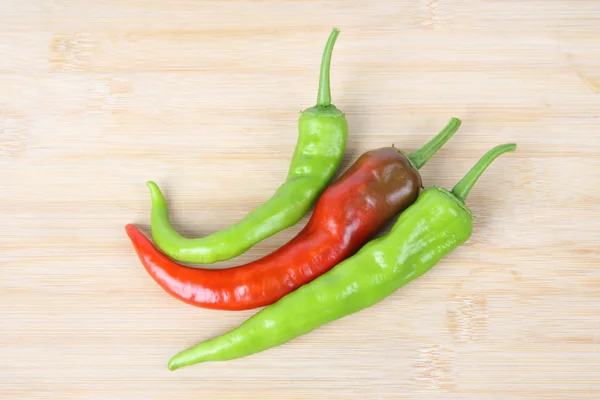 Three pepper — Stock Photo, Image