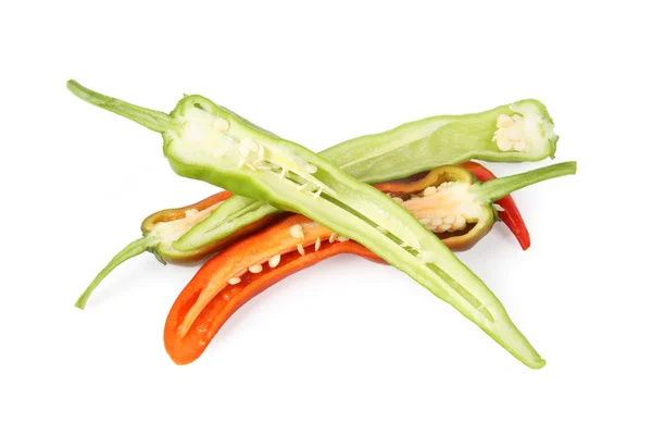Cut pepper — Stock Photo, Image