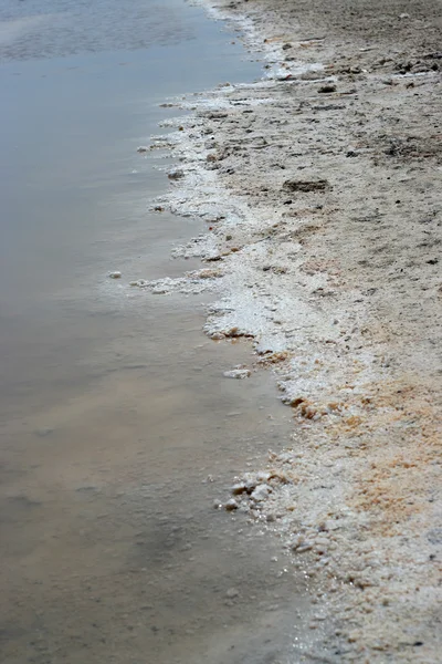 stock image Salty lake Baskunchak,Russia