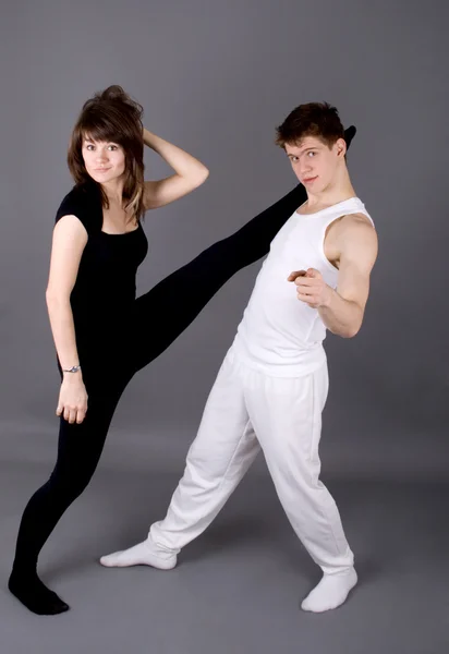 Танцююча пара — стокове фото