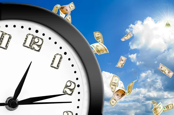 Il concetto di tempo è denaro . — Foto Stock