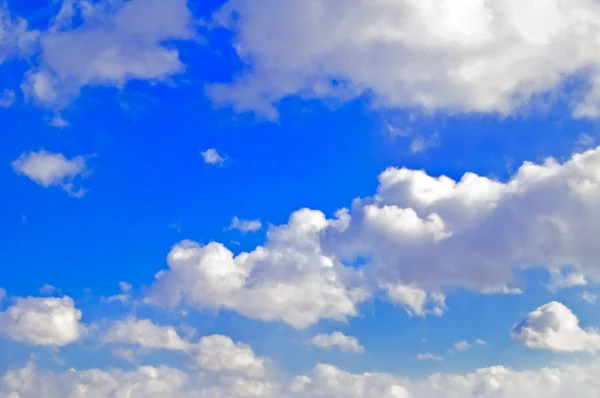 De lucht met wolken. — Stockfoto