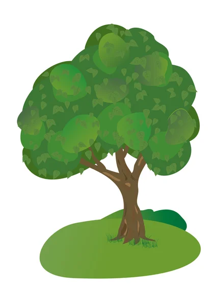 Дерево. Вектор EPS 8 . — стоковый вектор