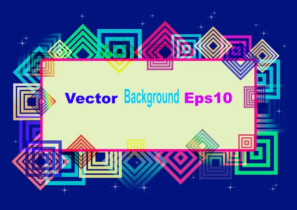 Eps10 vektor kártya. — Stock Vector