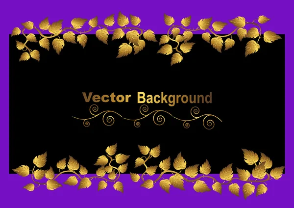 Fondo floral. Vector . — Archivo Imágenes Vectoriales