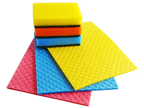 Sponge and napkins — Stock Photo, Image