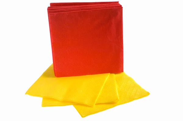 Disposable paper napkins — Stock Photo, Image
