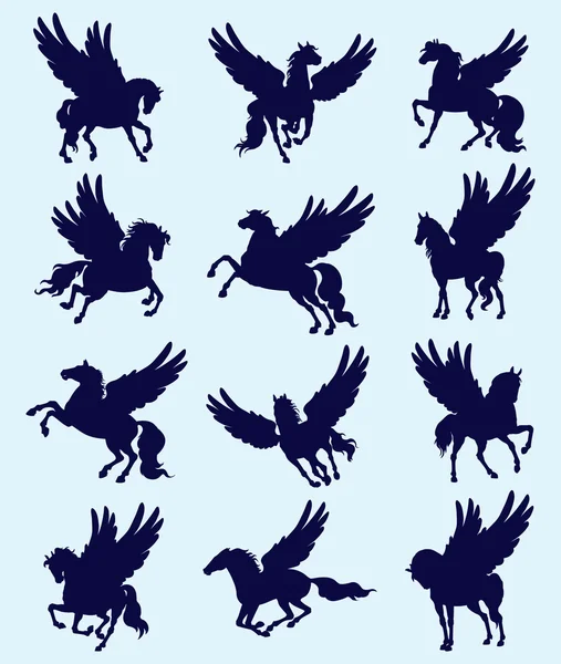 Pegasus Ordförande Royaltyfria illustrationer