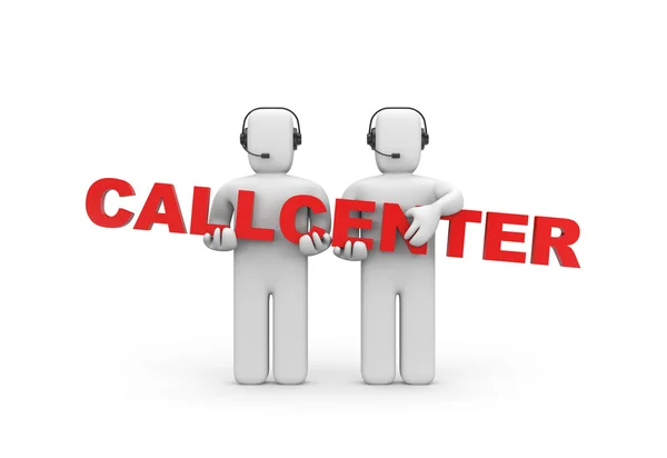 Call center — Stock Photo, Image