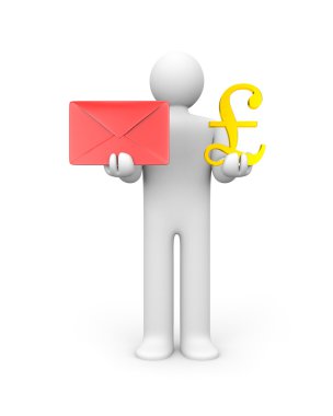Monetize you mail clipart