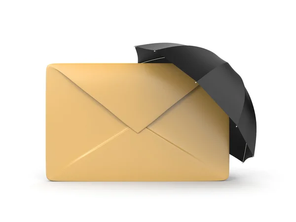 Your correspondence(or email) in safety — Stock Photo, Image