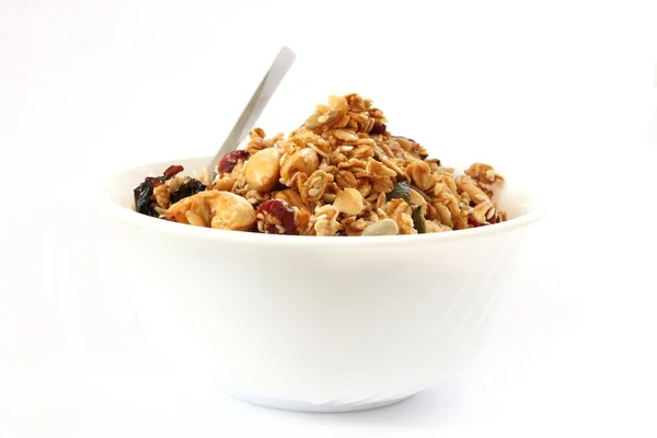 Ψημένο muesli σε μπολ — Φωτογραφία Αρχείου