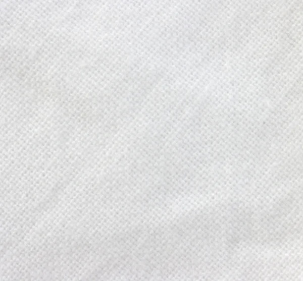 Текстура білої тканини тканини — стокове фото