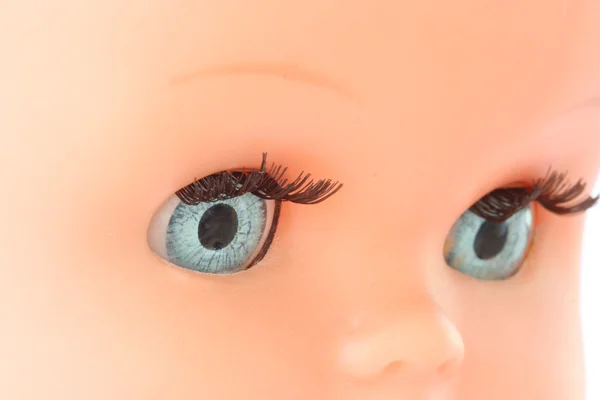 Doll face detail — Stock Photo, Image
