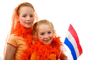Queen's day or soccer game clipart