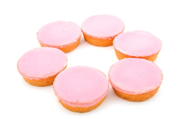 ピンク クッキー — ストック写真